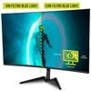Moniteur de jeu incurvé YEYIAN 23,8 pouces Sigurd HDMI Displayport, 200 Hz, temps de réponse de 1 ms