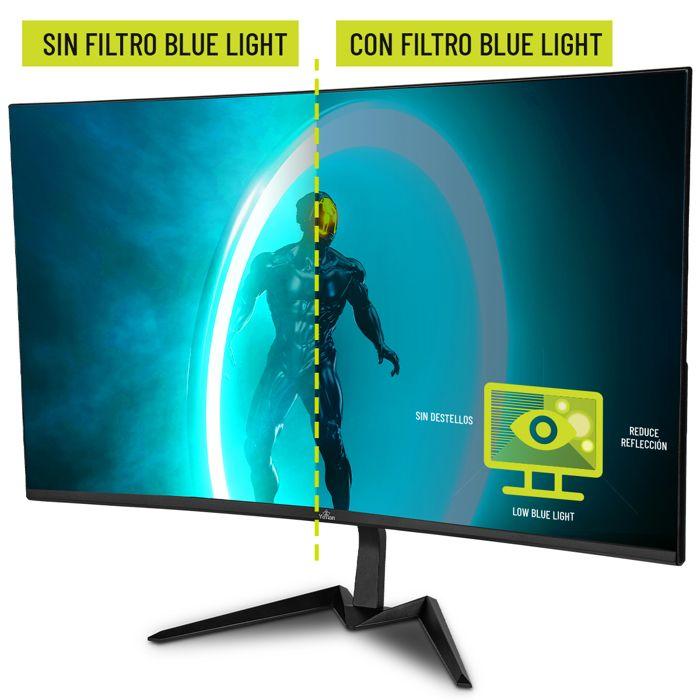 Moniteur de jeu incurvé YEYIAN 23,8 pouces Sigurd HDMI Displayport, 200 Hz, temps de réponse de 1 ms
