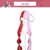 Červený Uta Cosplay Set: Japonský Lolita kabát a rukávy skladem