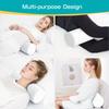 1 pcs  Round Cervical Roll Pillow with Removable Washable Cover Ergonomically Designed To Fit The Head Neck Back and Legs