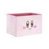 Factory Kirby Plush Storage Box H250xW380xD250mm T's (Large) Kirby/Face, Approx. (HK-5545063KF)