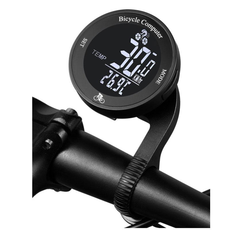 Wireless Bike Computer LCD Digital Bicycle Speedometer Waterproof Bicycle Odometer Multi Functional Speedometer Bike Speed Meter