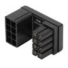 180 Degree Angled Adapter Welded Firmly 8Pin Female to 8pin Male Adapter with Insulation Shell for