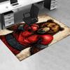 Boxing Bear Chair Mat Office Carpet for Home Decor, Oversized Rug for Sofa and Bedroom, Gift Idea for Office Enthusiasts