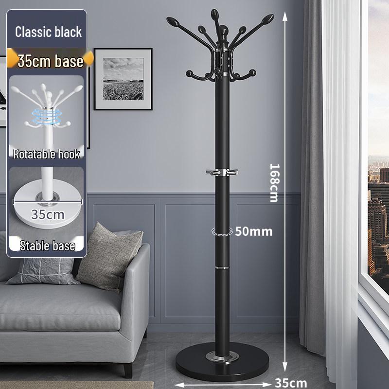 Modern Floor-Standing Coat and Clothes Rack for Bedroom or Living Room