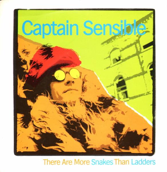 

7inch Record CAPTAIN SENSIBLE There Are More Snakes Than Ladders CAP7 AM Records 1984 UK Rock Used