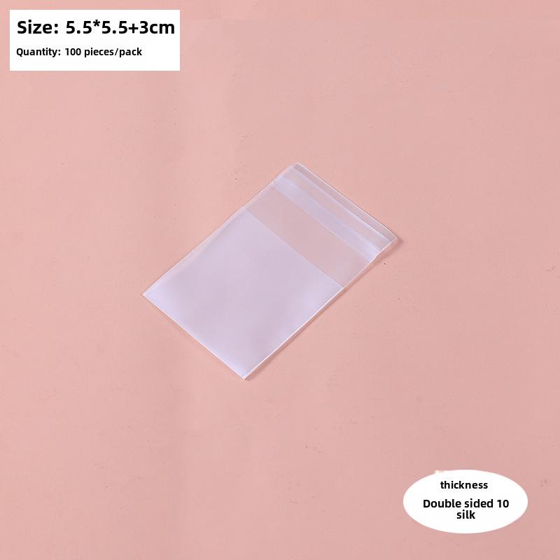 Verdickte selbstklebende Schneeflocken-Kekstüte - Verpackung aus mattierter Folie