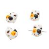 Ceramic Vertical Hole Hand-painted Beads Loose Spacer Charms for DIY Bracelet Necklace Jewelry Making Accessories