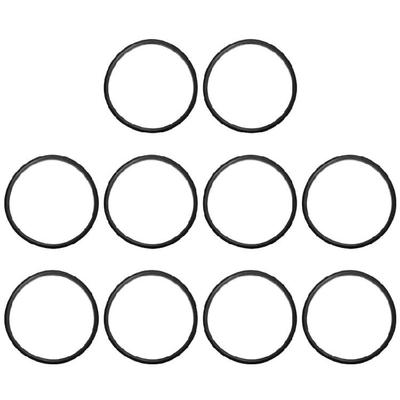 10Pcs Dishwasher Safe Replacement Rubber Sealing Rings Practical Lid Gaskets Rubber Spare Parts For Cup Covers