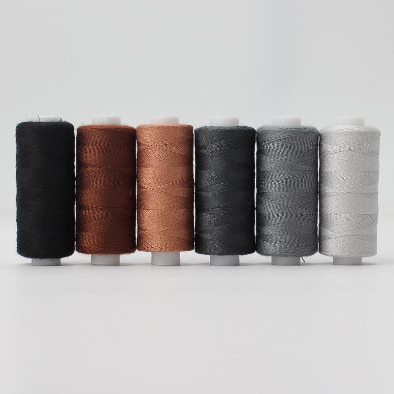 Colorfast Polyester Sewing Thread - 6 Spools (400 Yards Each) for DIY Handcrafts