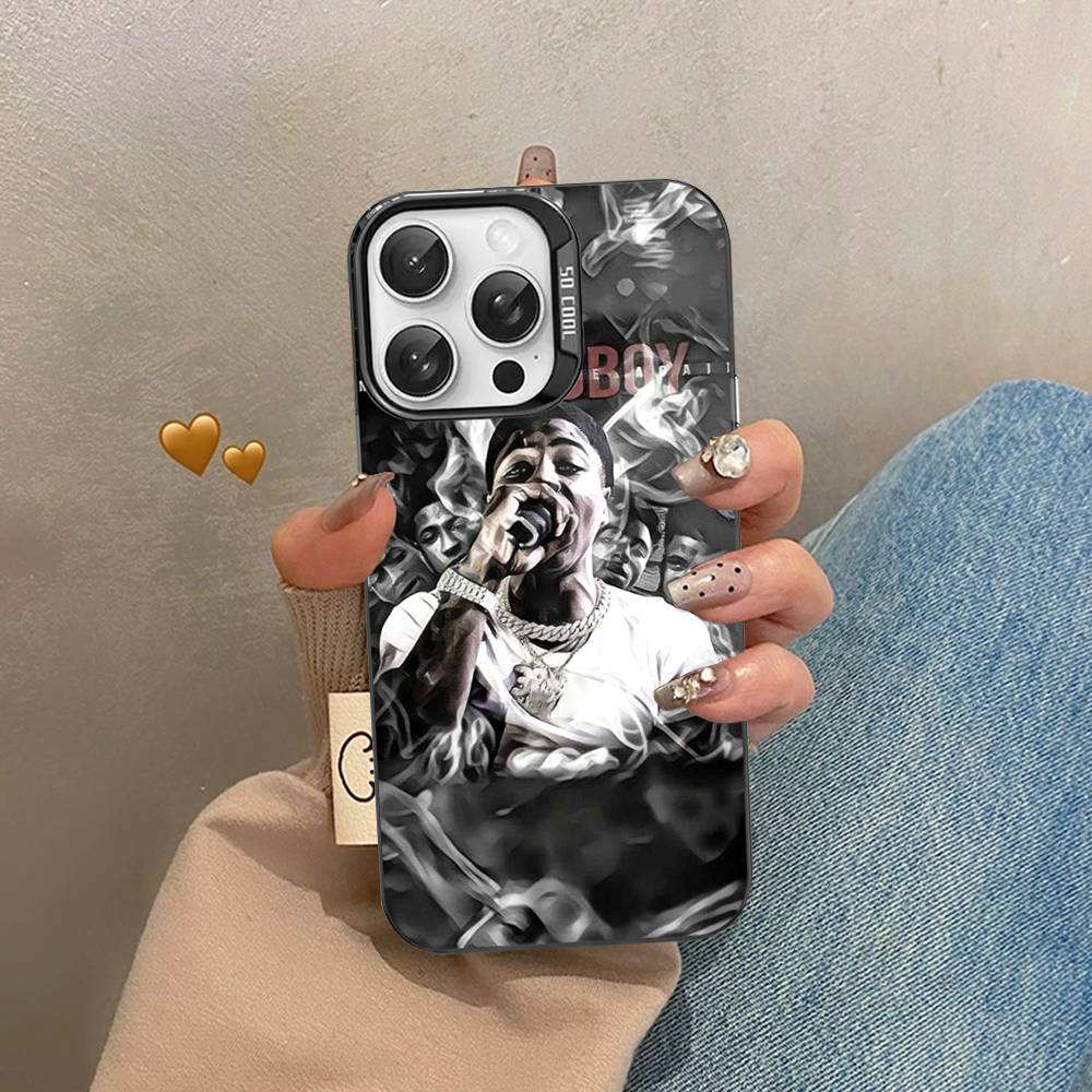 Rapper Youngboy Never Broke Again For IPhone 17 16 15 14 13 12 11 Pro Max Plus Matte Color Back Phone Cover