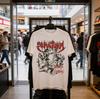 SEPULTURA MORBID VISIONS Kurzarm Baumwolle Weiß Herren S-234XL T-Shirt