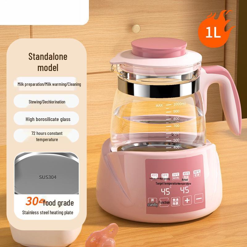 Electric Constant Temperature Kettle with Integrated Tea Maker and Water Boiling Function