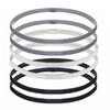 Thin Non-slip Elastic Sports Headbands, Elastic Silicone Grip Exercise Hair Sweatbands for Soccer Basketball Tennis Yoga