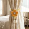2PCS Exquisite Gauze Curtain Tie Lightweight Curtain Rope Curtain Tie Back  Gauze Curtain