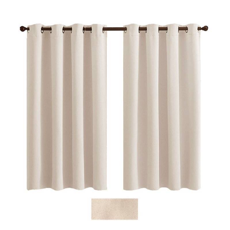 Polyester Blackout Curtains With High Light Blocking For Modern Home Living Room Decor