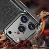 Plating Magnetic Leather Case For iPhone 17 Pro Max Funda iPhone 16 Pro Max 15 14 13 Luxury Folding Bracket Shockproof Phone Holder Cover