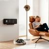 Ceramic Wall Heater 1000/2000W, Electric Radiator, Fan, Thermostat, Timer, 54x18.7x12.3cm, Black