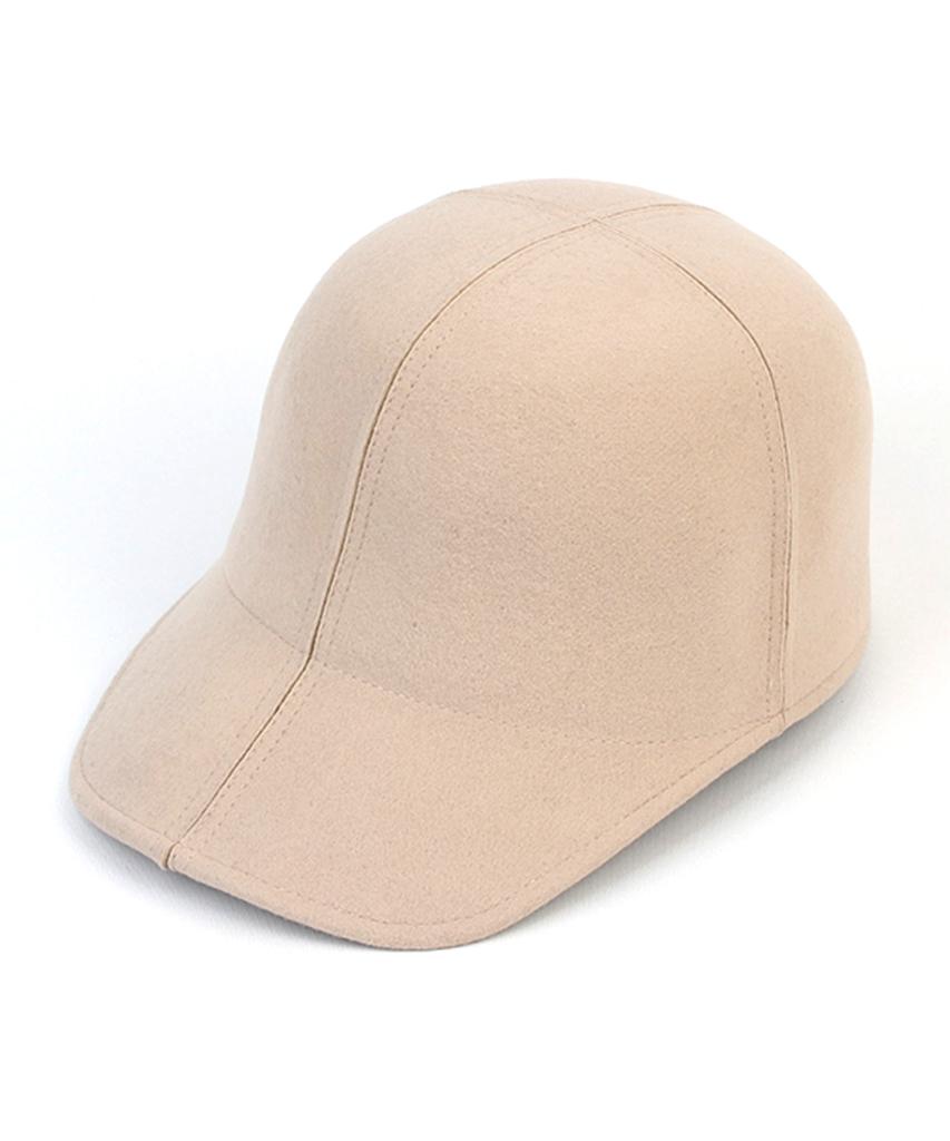 Yunibeosyeolkemiseuteuli Wool Ivory Stitch Riding Cap