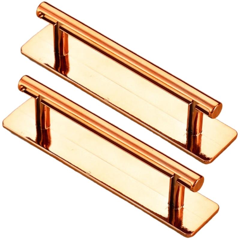 Strong Adhesive Plastic Door Pulls Smooth Grip Design Rustproof Easy To Clean Door Handles for Aluminum Wood Glass Door