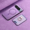 Cross-Border Google Pixel 9A Magnetic Card Holder Ring Case - Drop-Proof Protection