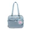 Creative Large Capacity Ita Bags Harajuku PU Tote Bag JK Sweet Messenger Bag Travel Lolita Shoulder Bag Transparent Handbag