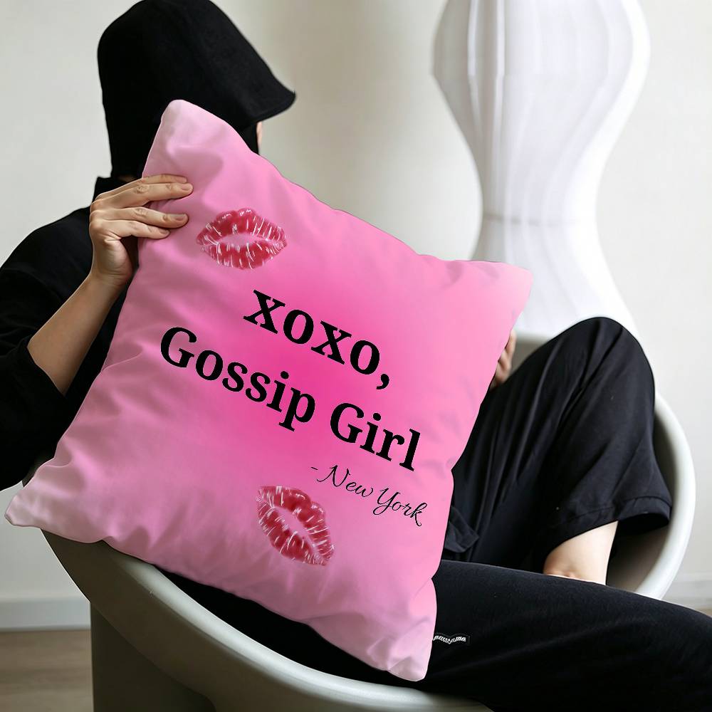 Classic TV Series Gossip Girls pillow cover sofa cushion cover home room decoration children gift