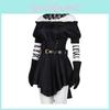 Grok Virtuelles Mädchen Halloween Cosplay Kostüm Mit Kurzem Rock Für Anime-Spiel-Fans