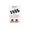 Radius HP-NHR21 High-Resolution Audio Earphones: Ne VOLT Series Deep Bass Model HP-NHR21K (Black)
