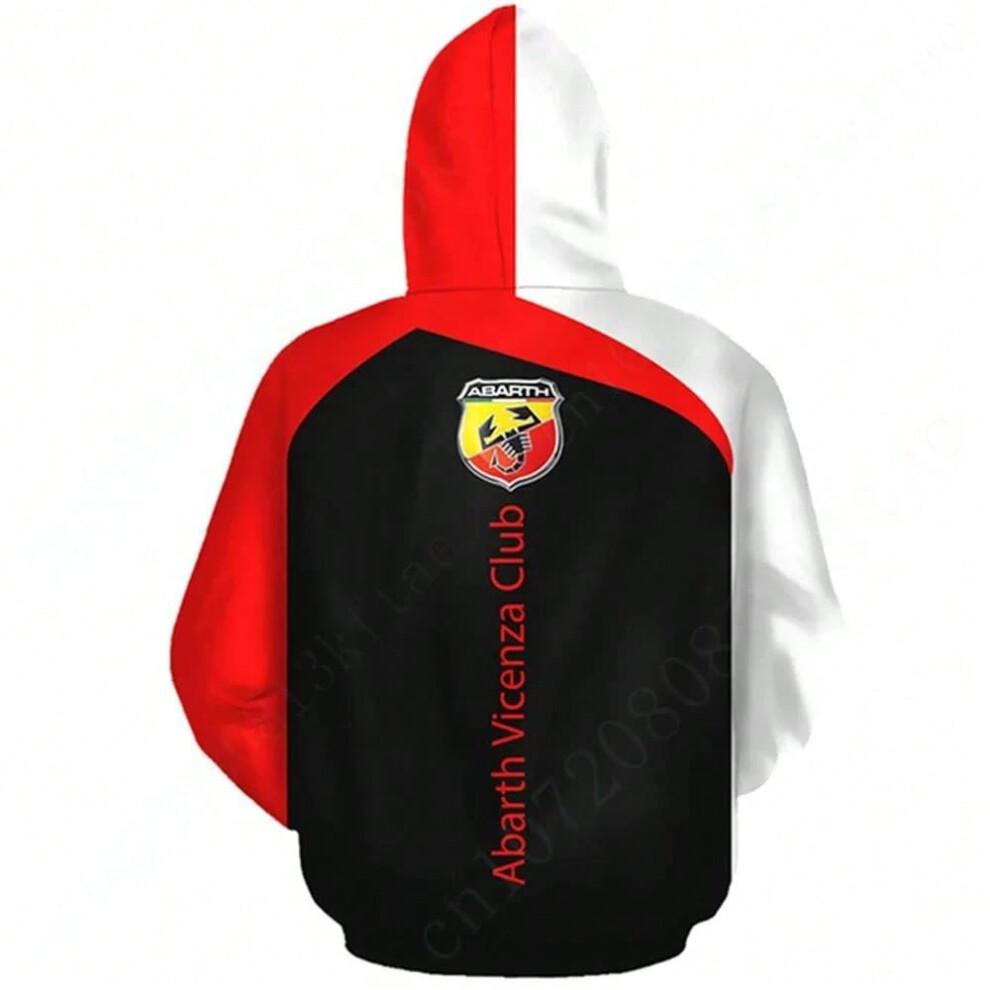 Oversize Abarth Hoodie Harajuku Hoodies Top Unisex Clothing 3D Printing Pullover Casual Hoodies For Men Women Anime Sweatshirt