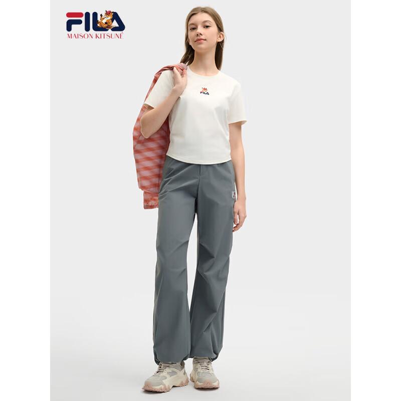 Fila Women's Summer Cuffed Casual Woven Trousers