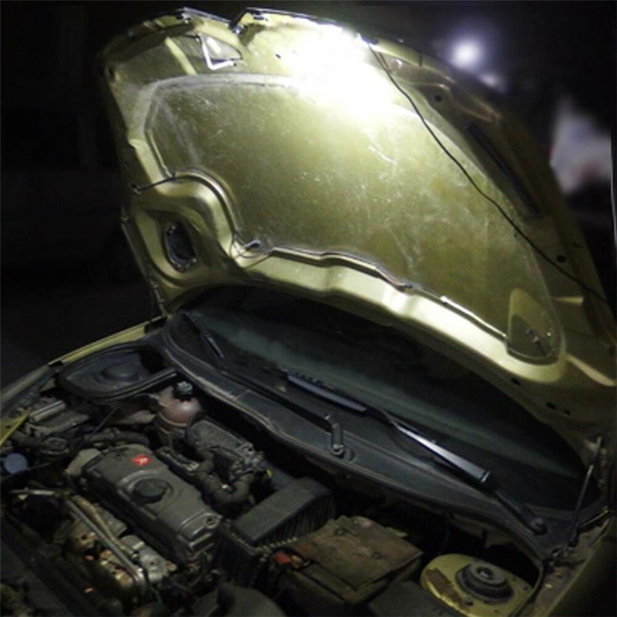 12V Car Pickup Hood Engine Bay Under Hood Automatic 5050 LED Light  Strip Lamp