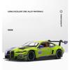 1/24 BMW M4 GT3 Alloy Sports Car Model Diecasts Metal Racing Car Vehicles Model Simulation Sound Light Collection Kids Toys Gift