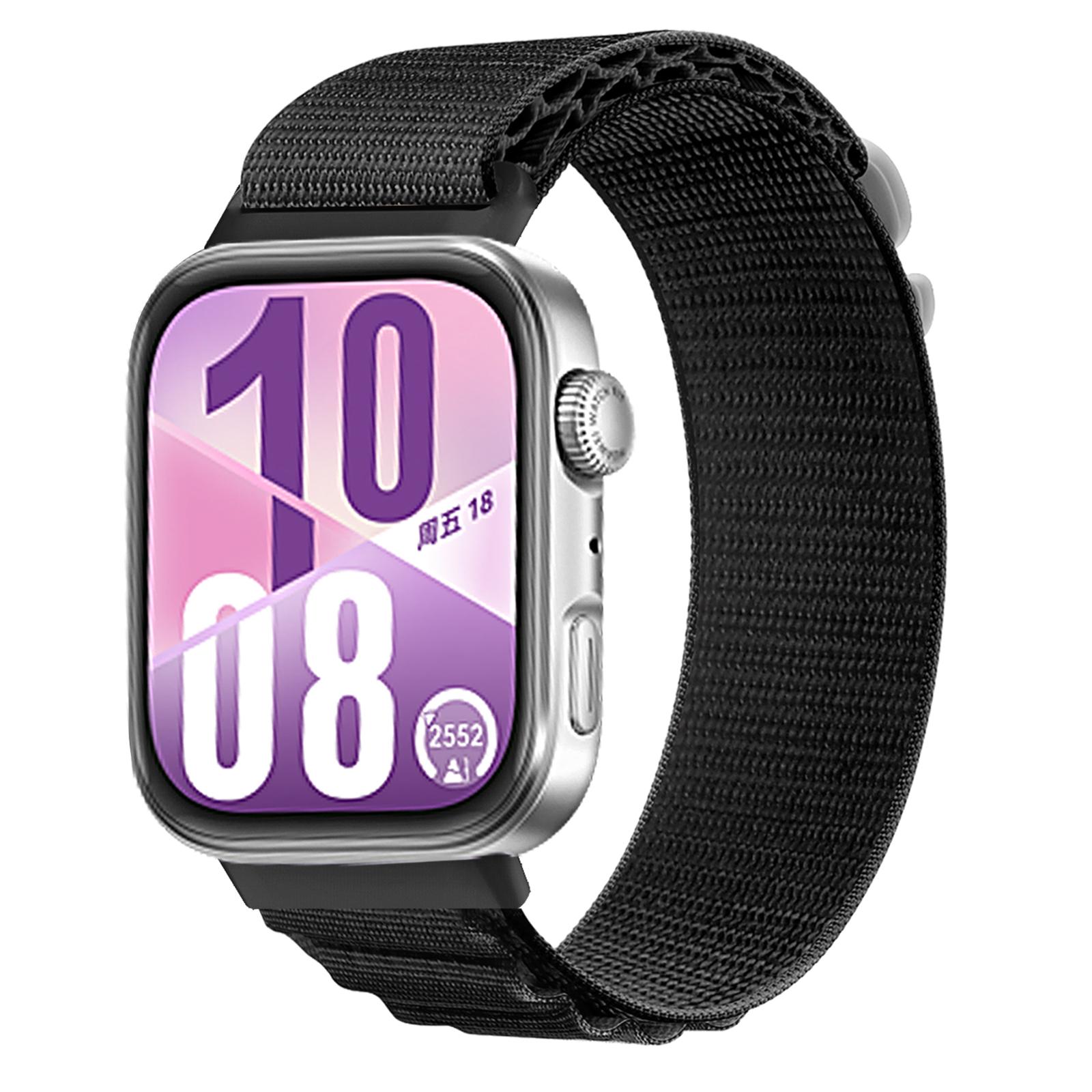 Alpine Loop for Huawei watch Fit 4 pro Strap Smartwatch Replacement Accessories Nylon Bracelet correa Huawei Watch fit 4/3 band Huawei Fit 4 pro чёрный