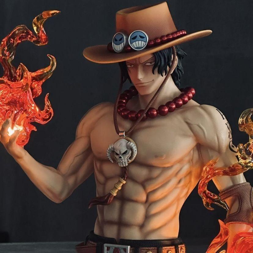 

One Piece Fire Fist Ace Large Anime Figure Model Ornament