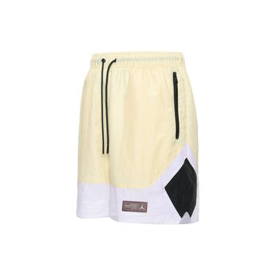 23 Engineered Woven Kontrast Basketballshorts Herren Unterteile Strand Hellgelb CV3155-234