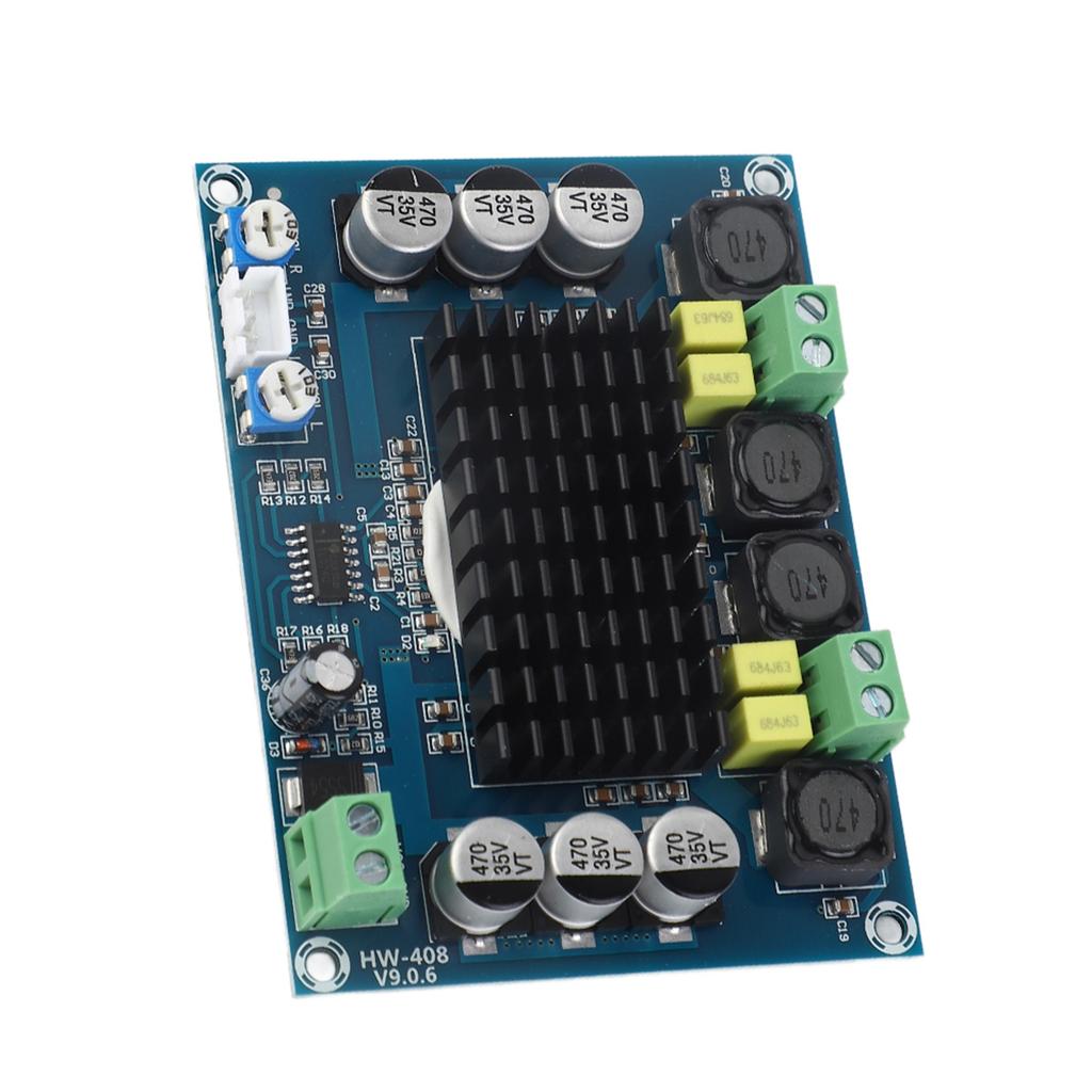 HW-408 TPA3116D2 Alta Potência Canais Duplos DIY Placa Amplificadora de Potência Digital o