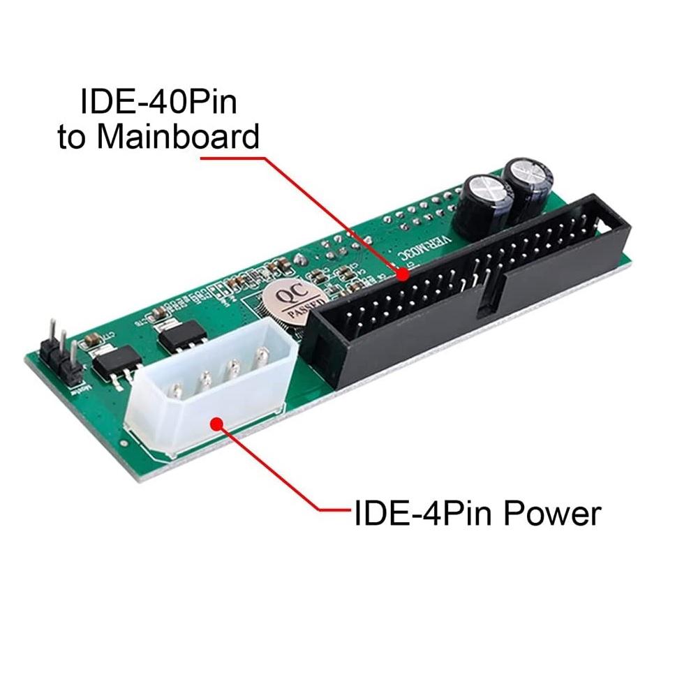 1× SATA To PATA/IDE Adapter For 3.5" 2.5" HDD Convert Parallel ATA To Serial ATA