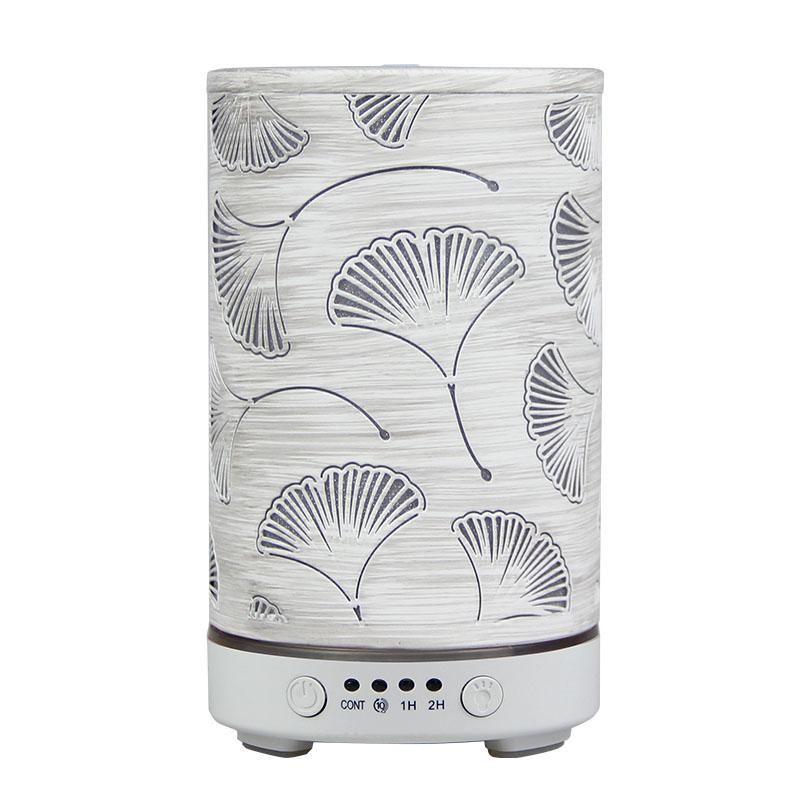 Top-Fill 100ml Luftbefeuchter Leiser Kaltnebel Ultraschall-Luftbefeuchter Aroma-Diffusor Automatische Abschaltung für Schlafzimmer Zuhause Baby