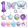 Jungle Butterfly Balloon Set - Birthday Party Decorations & Latex Props