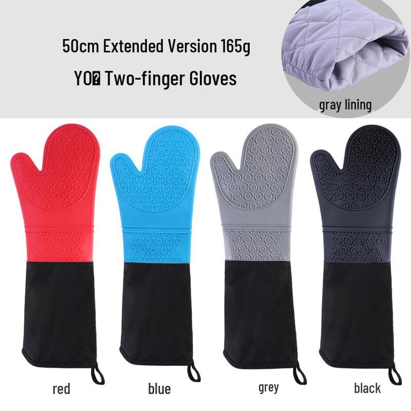 High-Temperature Silicone Oven Mitt