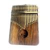 black ebony black walnut solid wood thumb mini mini thumb mini kalimba easy for storage bag included of black ebony solid Yaenkaku, 17-note kalimba,