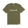 Army Green Diamond Supply Script Tee Unisex T-Shirt