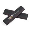 2PCS Printed Logo Car Safety Belt Pads Shoulder Cover for Cadillac Escalade CT5 CT6 XT5 CTS XTS ATS SRX STS DTS SLS Deville BLS