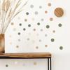 3PCS Coloreful Dots Removable Waterproof Wall Stickers for Kids Room Children's Room Decor Bedroom Living Room Home Decoration