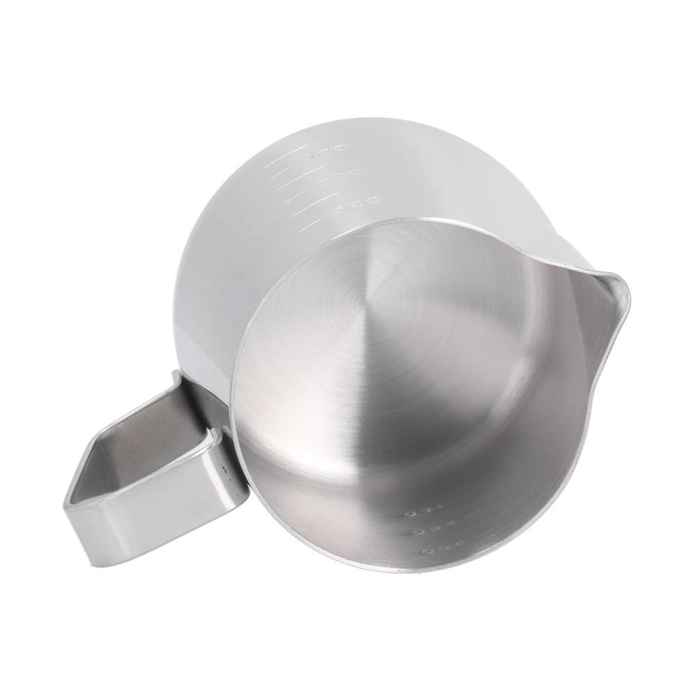 Stainless Steel Frothing Pitcher With Scale Frothing Jug Coffee Pitcher  Milk Steaming