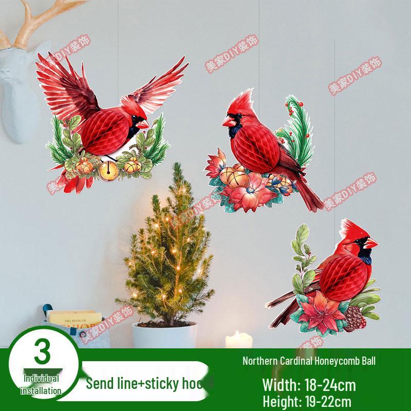 Spring Tropical Fruit Party Ceiling Decorations: Pineapple, Strawberry, Apple, and Grape Honeycomb Balls