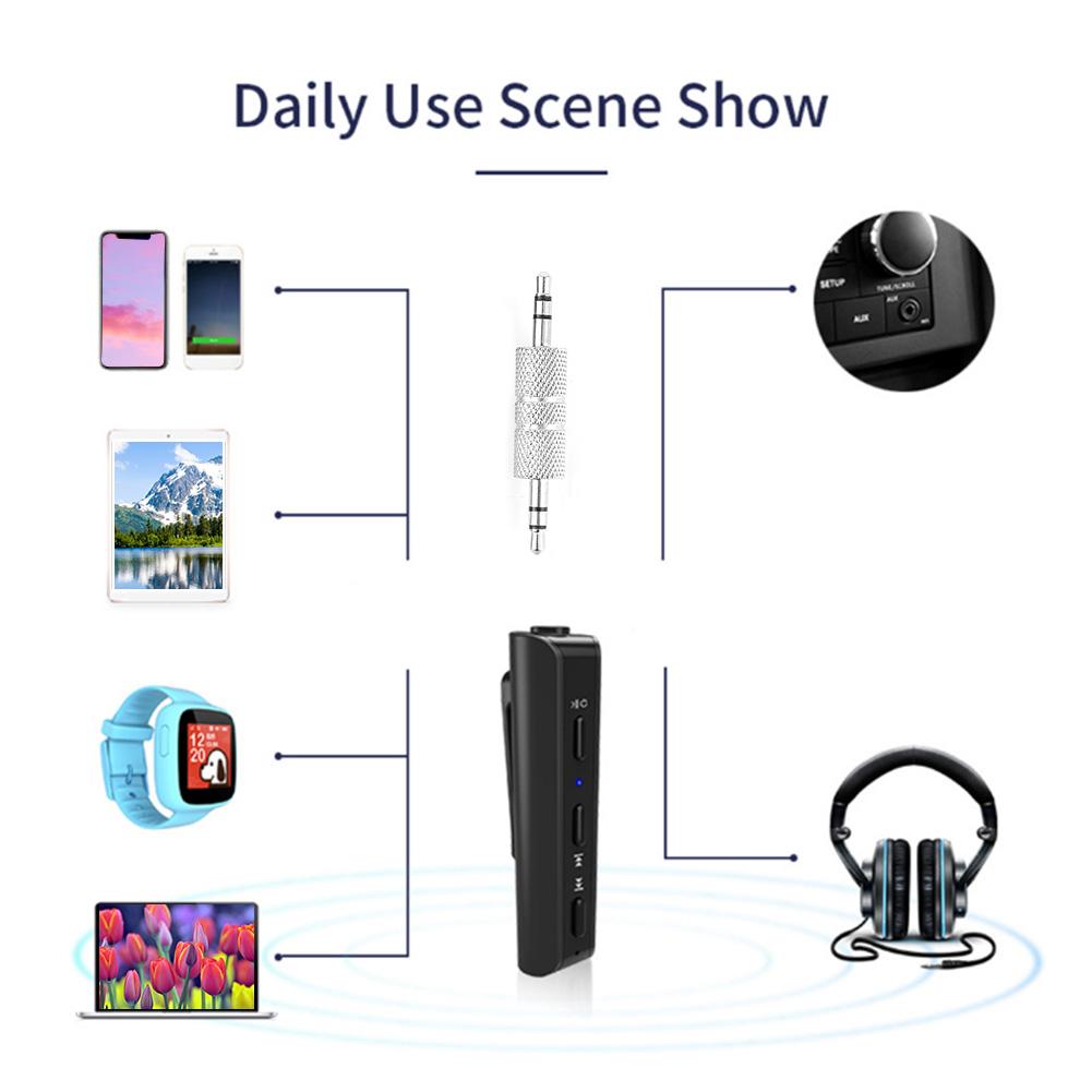 G29 Bluetooth 4.2 Vezeték nélküli vevő Autós kihangosító híváskészlet Audio zenei adapter