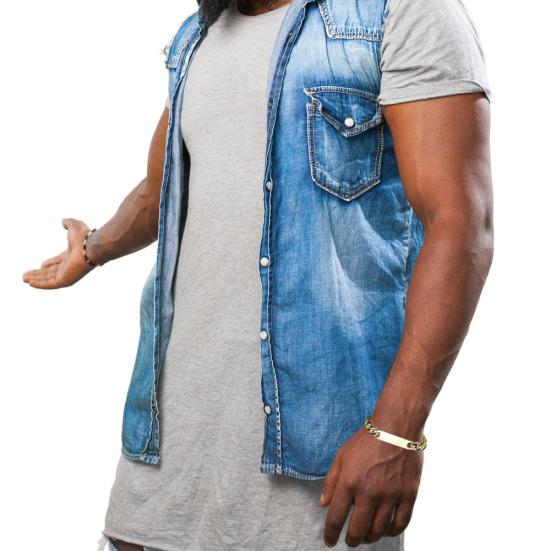 Männer Mode verspiegelt Edelstahl Kette Armband Armreif Party Schmuck Geschenk