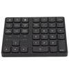 35 Keys Wireless Numeric Keypad 2.4G Wireless Ergonomic Design Silent Rapid Rebound One Handed Gaming Keyboard for Home